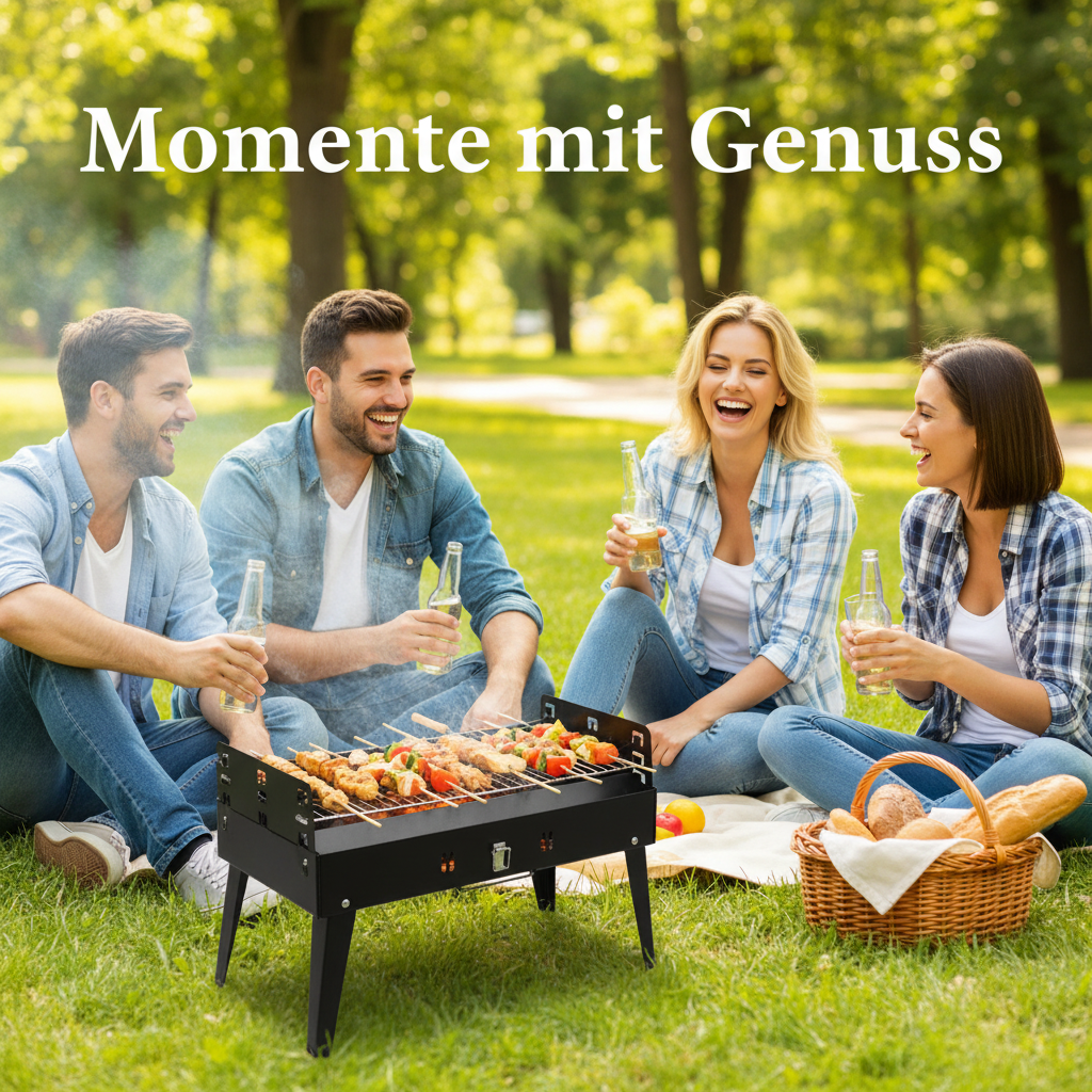 Grill "Terra Cook"    (Tragbarer Koffergrill)