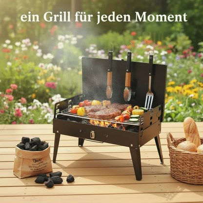 Grill "Terra Cook"    (Tragbarer Koffergrill)